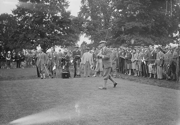 Opening of Selsdon Park Golf Club Abe Mitchell 1 June 1929