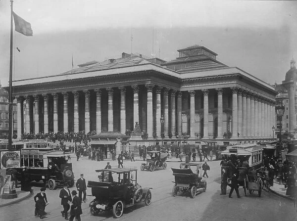 Paris. The Bourse ( Stock Exchange ) 18 February 1928