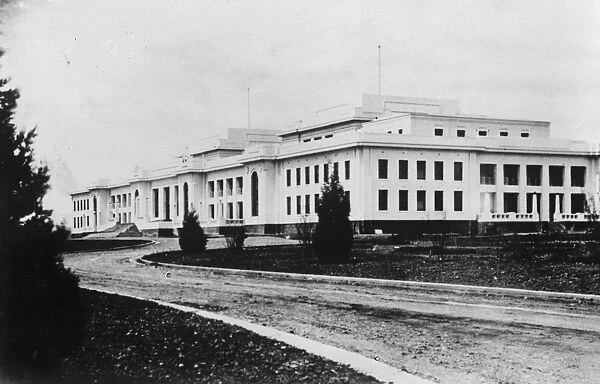 Parliament House at Canberra, the New Australian Capital. 24 March 1927