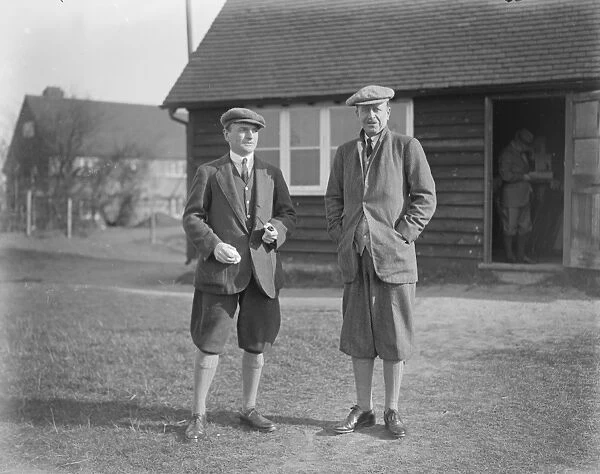 Parliamentary golf. House of Commons versus Sandy Lodge at North Wood. Mr Stanley Holmes