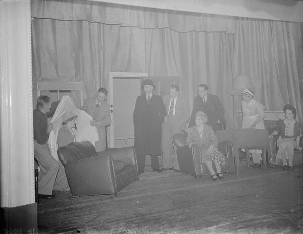 The play House Master performed by the seniors of the Little Boys Home in Farningham