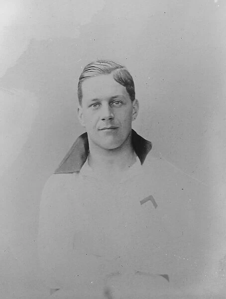 Played forward for England on New Years day H J Hobbins, head of Oundle School