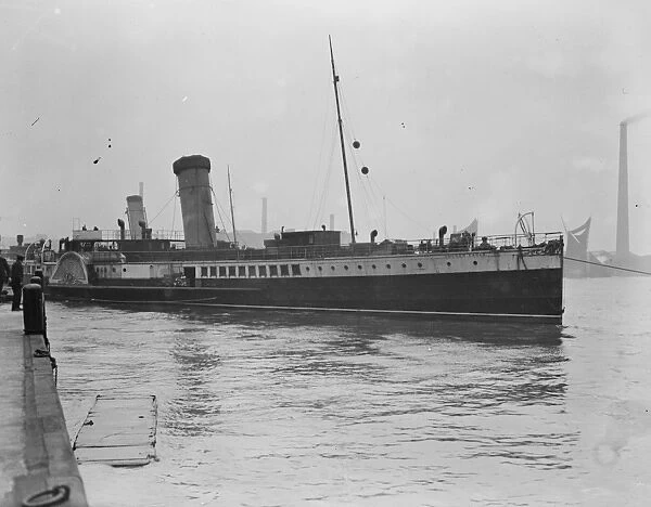 The pleasure steamer Golden Eagle 22 May 1926