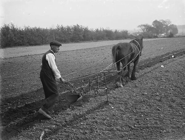 Ploughing. 1935