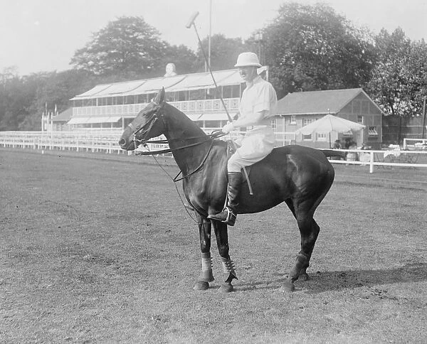 Polo at Hurlingham Club, London - Lord St Albridge 7 June 1920
