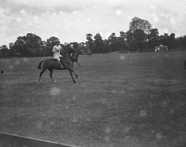 Polo at Ranelagh. The Prince of Wales. 27 May 1924