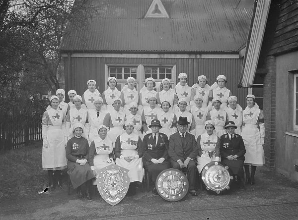 Presentations at the Kent branch of the Red Cross VAD ( voluntary aid detachment