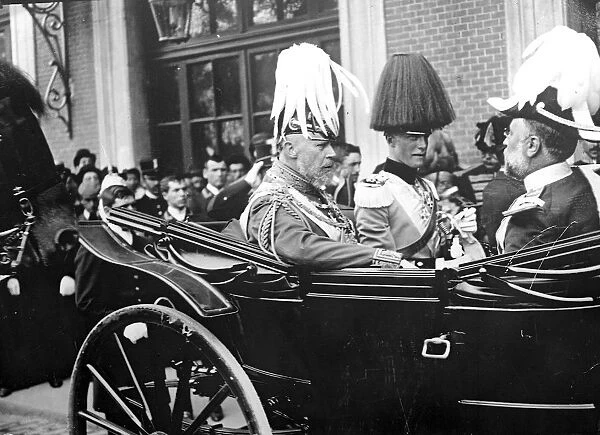 Prince Albert of Prussia as one of the Royal guests at King Alfonsos weddding Prussia