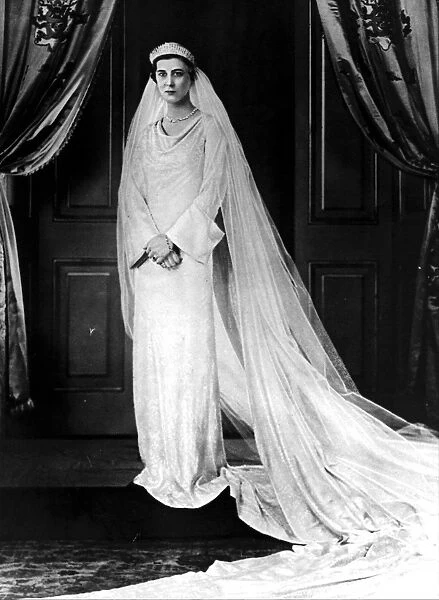 Prince George Duke of Kent married Princess Marina of Greece November 29th 1934 in