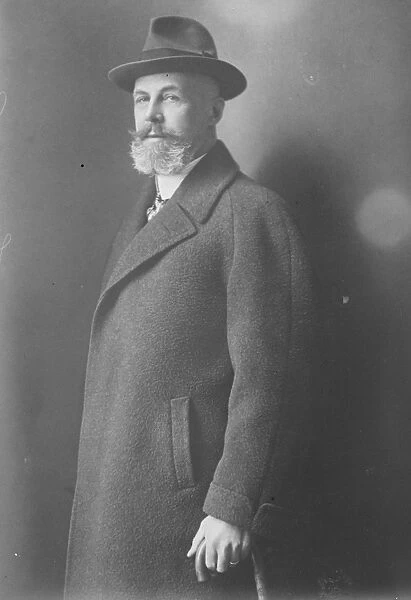 Prince Joachim Albrecht of Prussia with a beard. 9 August 1922