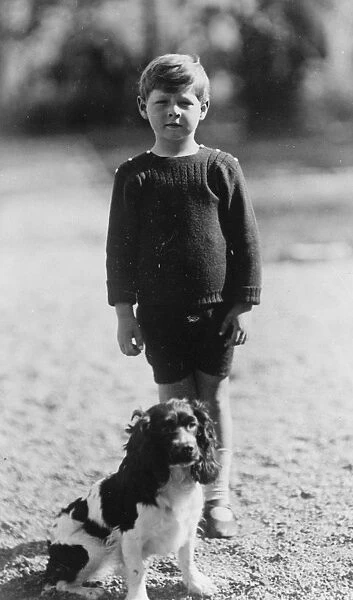 Prince Michael of Rumania. 19 January 1927