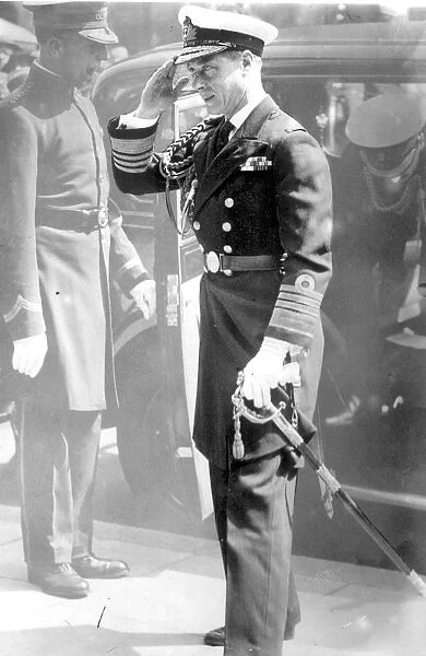 The Prince of Wales Edward VIII arriving for the Royal Tournament at Olympia 9th May 1935