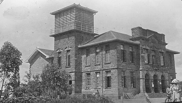 What the Princes will see in East Africa. The post office at Nairobi. August 1928