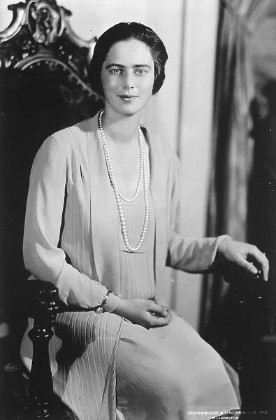 Princess Ileana, who is reported to be engaged to the Crown Prince Umberto of Italy