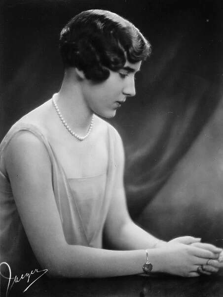 Princess Ingrid of Sweden. 8 January 1927