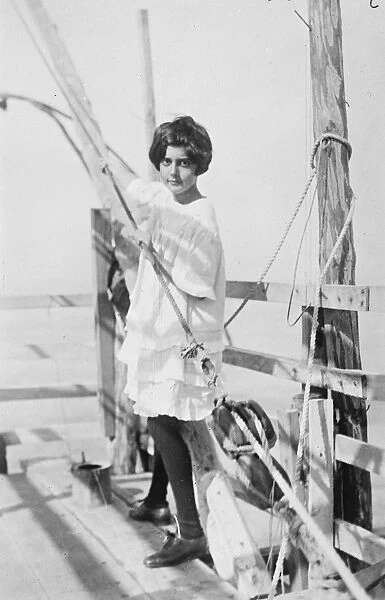 Princess Maria, the youngest daughter of the King and Queen of Italy. 21 February 1925