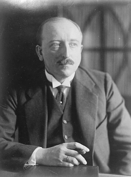 Probable new German Foreign Minister Herr Karl von Schubert 22 December 1924