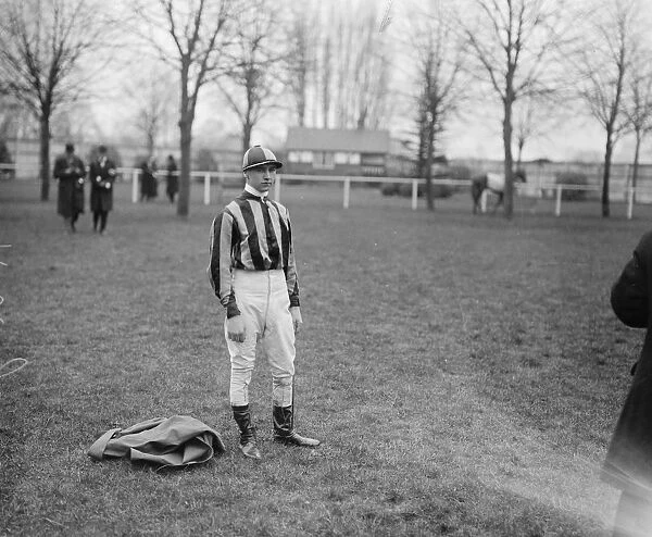 R A Jones, Jockey 1924