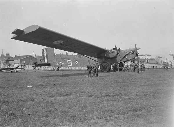 The RAF Display at Hendon Beardmore Inflexible ( Three-engined experimental transport )