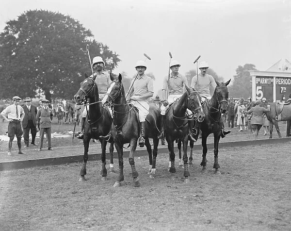 Ranelagh - British Army versus Federations Des Polos De France for the Verdun Cup