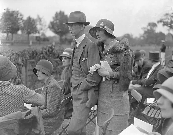 Ranelagh horse and pony show. Earl and Countess Fingall. 11 June 1930