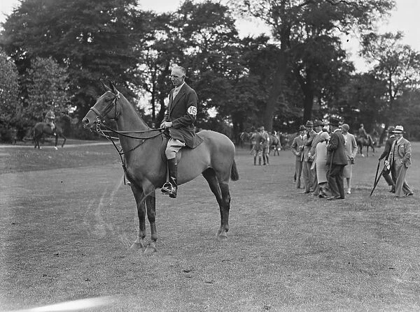 Ranelagh Polo club - Hon Freddie Guest on John 6 July 1928