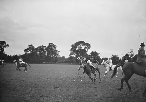 Ranelagh polo - House of Lords versus House of Commons. 18 June 1927
