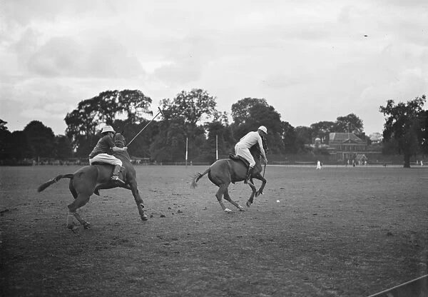 Ranelagh polo - House of Lords versus House of Commons. 18 June 1927