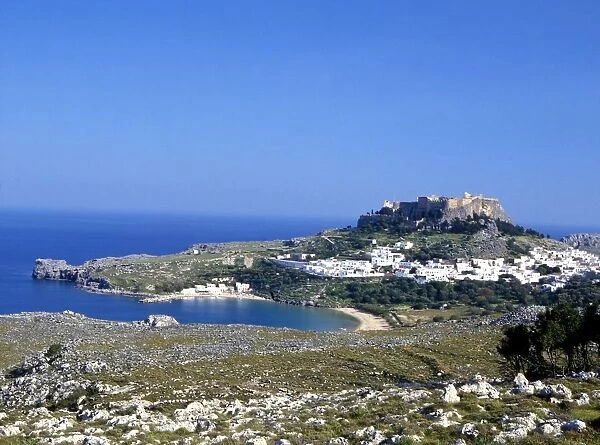 Rhodes - Lindos Lindos is a town and an archaeological site on the east coast of