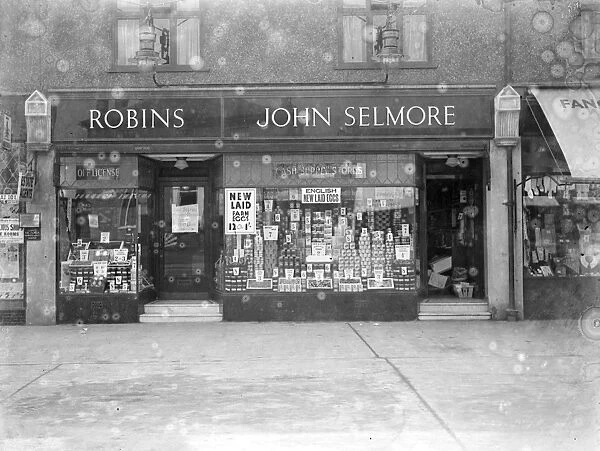 Robin John Selmore in Blackfen, Kent 1933