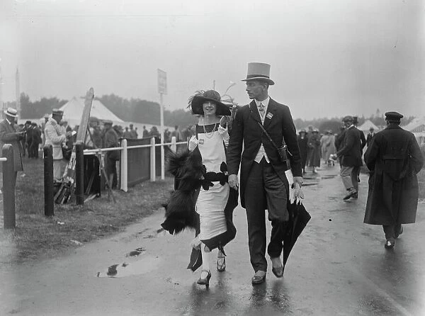 Royal Ascot, Berkshire United Kingdom Colonel and Mrs Mcgrath 13 June 1922