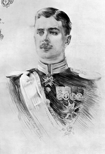 The Royal Bridegroom of June 15, The future King of Sweden: Prince Gustavus Adolphus of Sweden