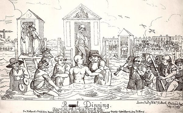 Royal Dipping from Hogarth to Cruikshank Social change in Graphic Satire