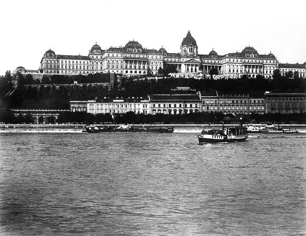 The Royal Palace Budapest, Hungary 1921