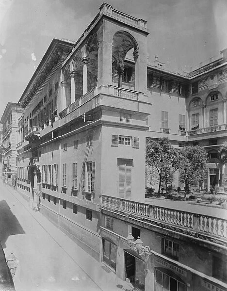 The Royal Palace of Genoa 22 March 1922