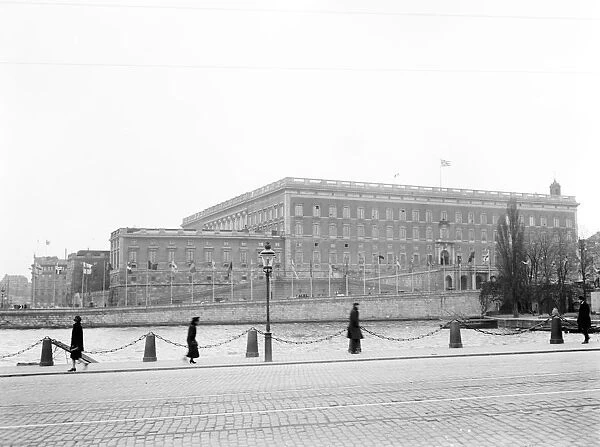 Royal Palace, Sweden, Stockholm. 1926