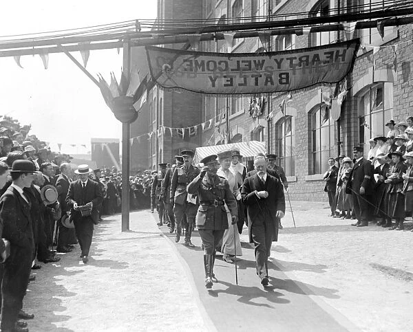 Royal Tour of The West Riding. 1 June 1918