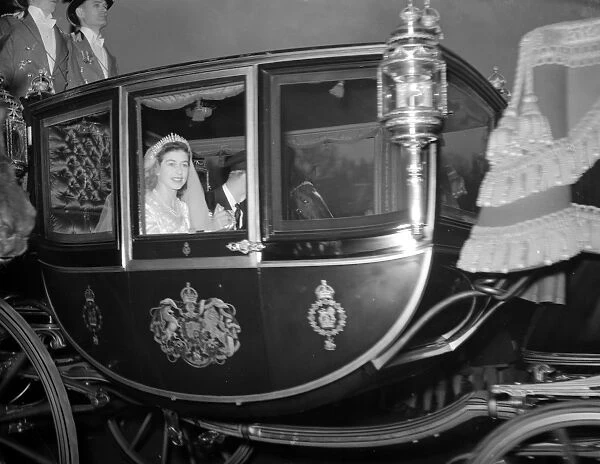 Royal Wedding. Princess Elizabeth. 20 November 1947