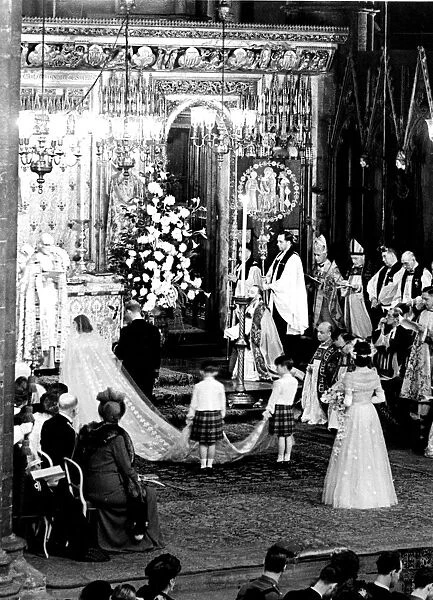 The Royal Wedding of Princess Elizabeth and Prince Philip. 20th November 1947