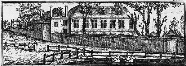 SADLERs WELLS MUSIC ROOM, as it appeared in 1746. Engraving by Bickham