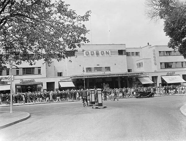 School children are treated to a film at the Odeon cinema in Sidcup, Kent. The