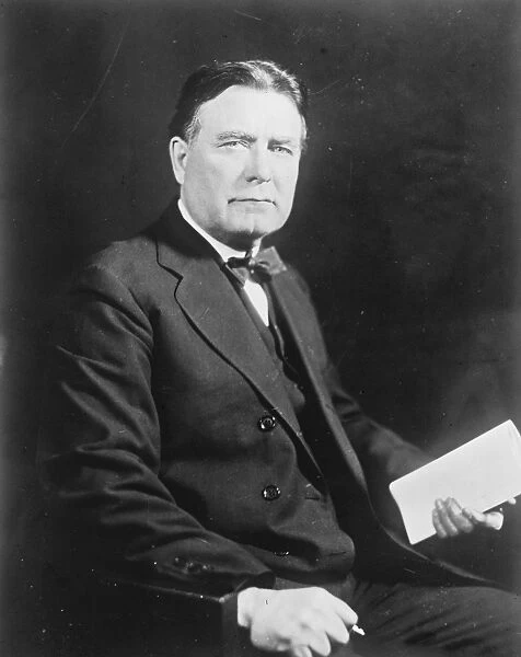 US Senator, W M E Borah. 1925