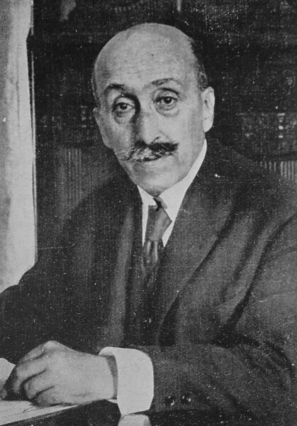 Senor Cesare Oddone. Director of Italian State. 5 December 1928