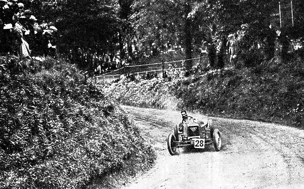 In the Shelsley Walsh Hill-Climb: The new Alvis front-wheel drive racing car. 20th