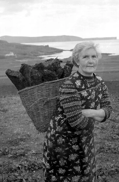 Shetland peat solves the fuel problem but there is no easy way the peats must all