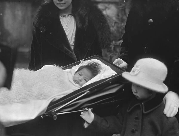 Siamese Baby Prince A little newcomer to London, the infant son of Prince Damras