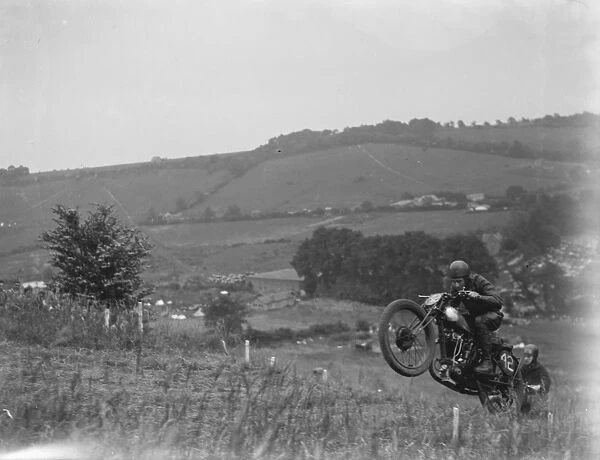 Sidcup hill climb at Farningham. 1937