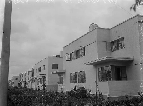 SIlver houses at Silver End. 22 September 1928