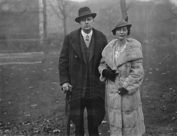 Sir Campbell Mitchell Cotts and Princess Helene de la Tremoille engaged. 5 November