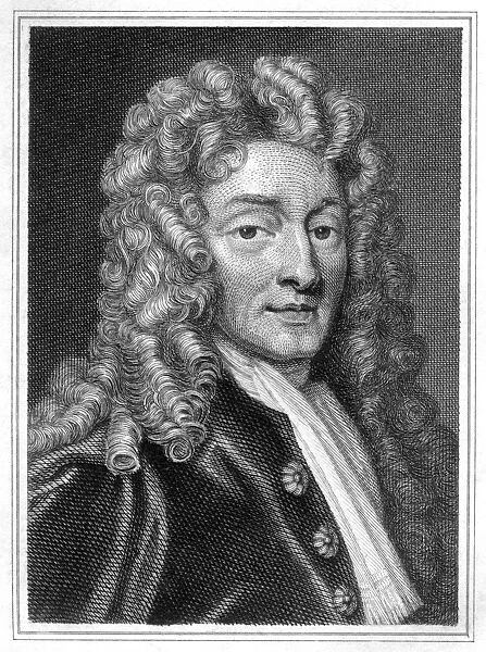 Sir Christopher Wren painted by G. Kneller, engraved by Charles Pye, published in